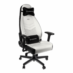Noblechairs ICON Gaming Chair - WHITE/BLACK