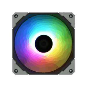 ID-COOLING NO 12015 XT ARGB SLIM PWN FAN BLACK