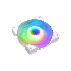 ID-COOLING DF12025 ARGB SNOW PWM FAN