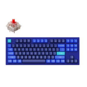 Keychron Q3 - Navy Blue + Red Switch