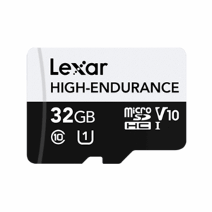 32GB - Lexar® High-Endurance microSDHC/microSDXC™ UHS-I Card