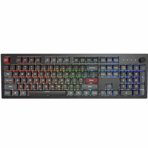 MONTECH Mkey 105 - Darkness + Yellow Switch with Knob