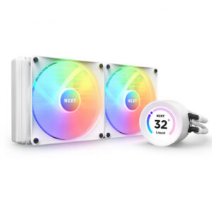 NZXT Kraken ELITE 280 RGB (LCD, White) NZXT-RL-KR28E-W1