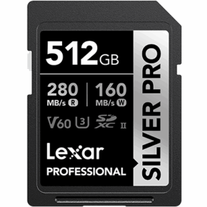 Lexar® Professional SILVER PRO SDXC™ UHS-II Card - 512GB