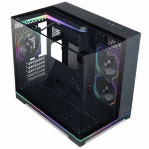 Tecware VX Prism M TG Matx Case w/ 3 x ARGB Fans (Black)