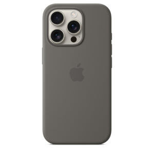 APPLE MYYL3FE/A iPhone?16 Pro Silicone Case with MagSafe - Stone Gray