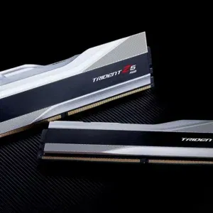 G.SKILL Trident Z5 RGB 32GB (2*16GB) DDR5-7800 CL36 Desktop Memory Kit Silver (Intel XMP)-F5-7800J3646H16GX2-TZ5RS