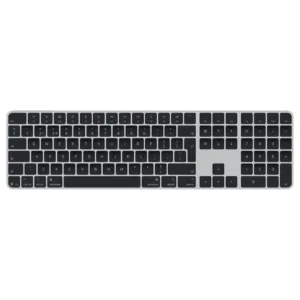 APPLE MXK83BX/A Magic Keyboard with Touch ID and Numeric Keypad for Mac models with Apple silicon - British English - Black Keys