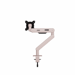 AOC AM400P C-Clamp and Grommet Desk-Mount Single Monitor Arm - for monitors 17"-34"