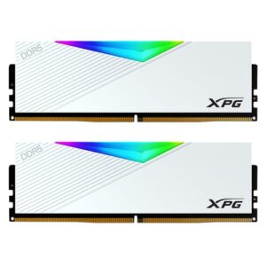 XPG Lancer RGB DDR5 6400 CL32 2x32GB XMP/EXPO - White-ADATA-AX5U6400C3232G-DCLARWH