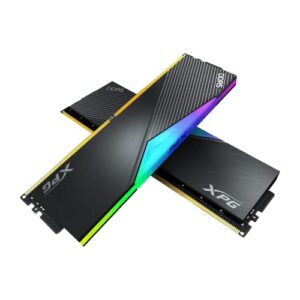 XPG Lancer RGB DDR5 6400 CL32 2x32GB XMP/EXPO - Black-ADATA-AX5U6400C3232G-DCLARBK