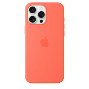APPLE MDGX4FE/A iPhone 16 Pro Max Silicone Case with MagSafe - Tangerine