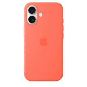 APPLE MDGN4FE/A iPhone 16 Silicone Case with MagSafe - Tangerine