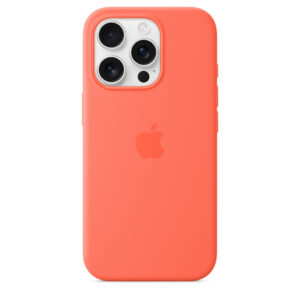 APPLE MDFY4FE/A iPhone 16 Pro Silicone Case with MagSafe - Tangerine